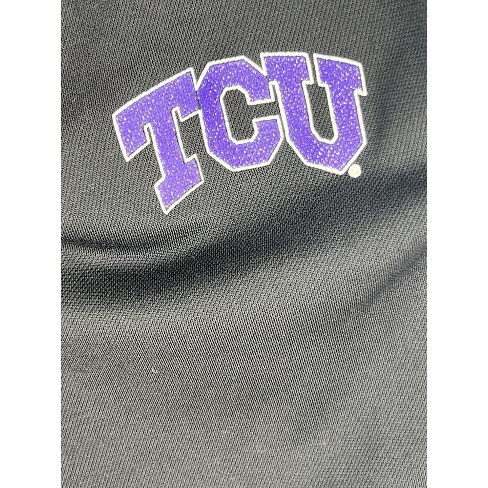 Under Armour TCU Horned‎ Frogs Pants Mens XL Black Sweatpants Polyester NCAA - Picture 3 of 7